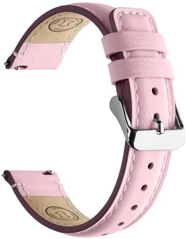 Watch Band | Yola leather Band | Rose Fullmosa 18mm / Silver