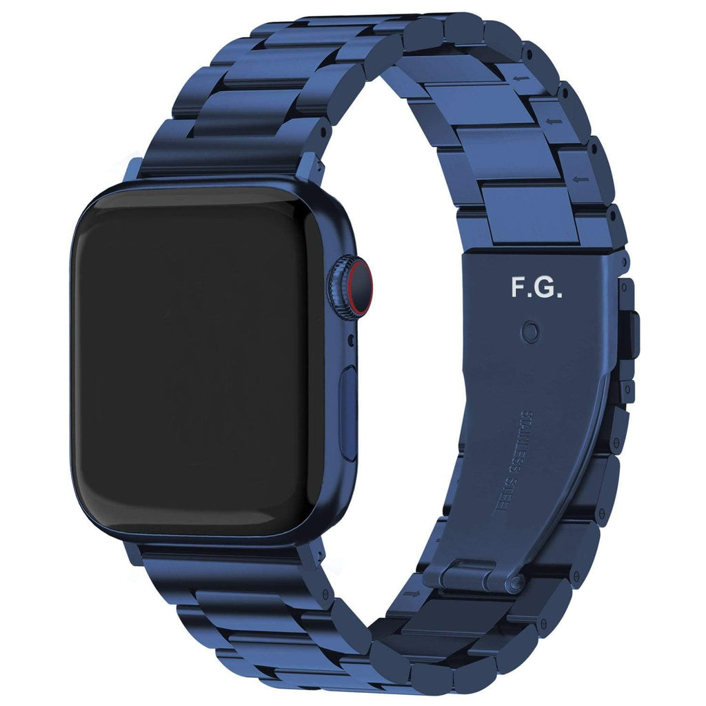 Apple Watch Band  | Blue Stainless Steel Metal Fullmosa 38mm/40mm/41mm