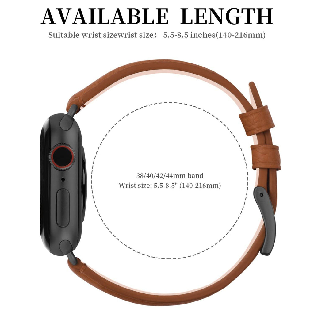Apple Watch Band | Brown | Litchi-Bosin Fullmosa
