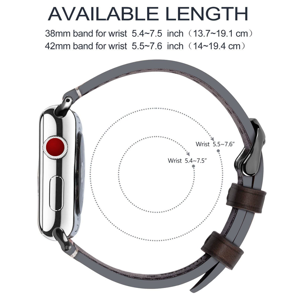 leather apple watch band 40mm