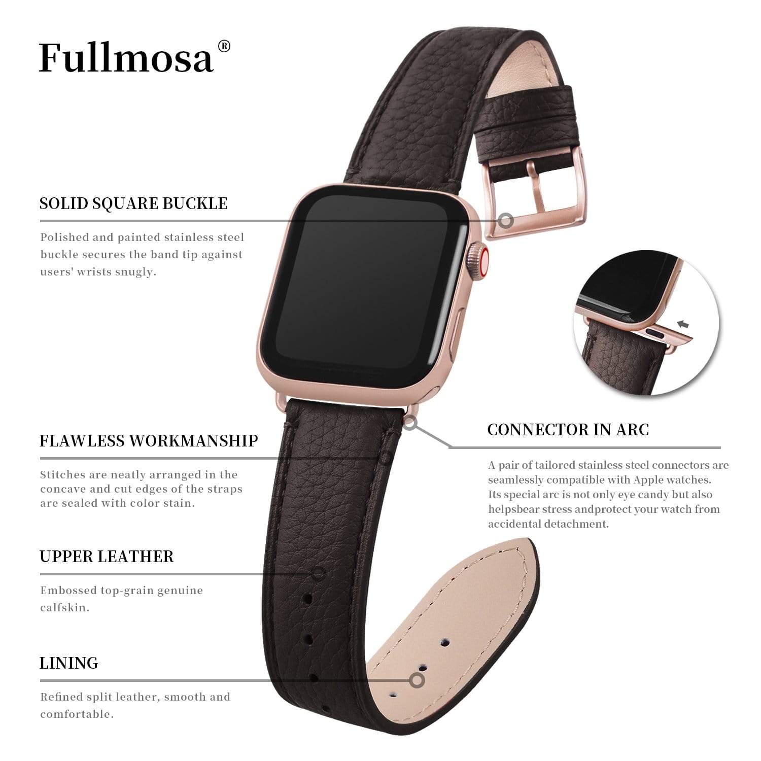 red apple watch band