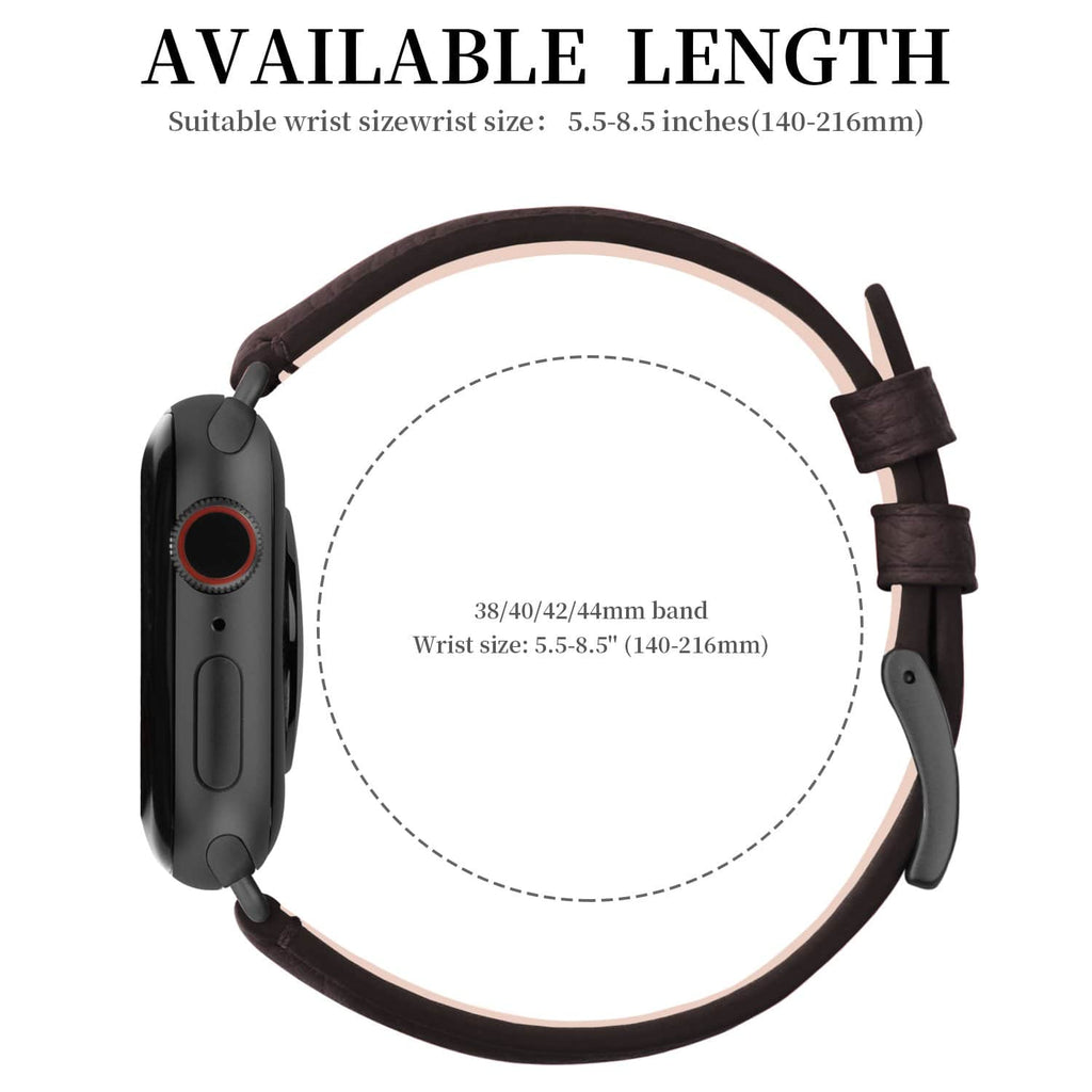 Apple Watch Band | Coffee | Litchi-Bosin Fullmosa