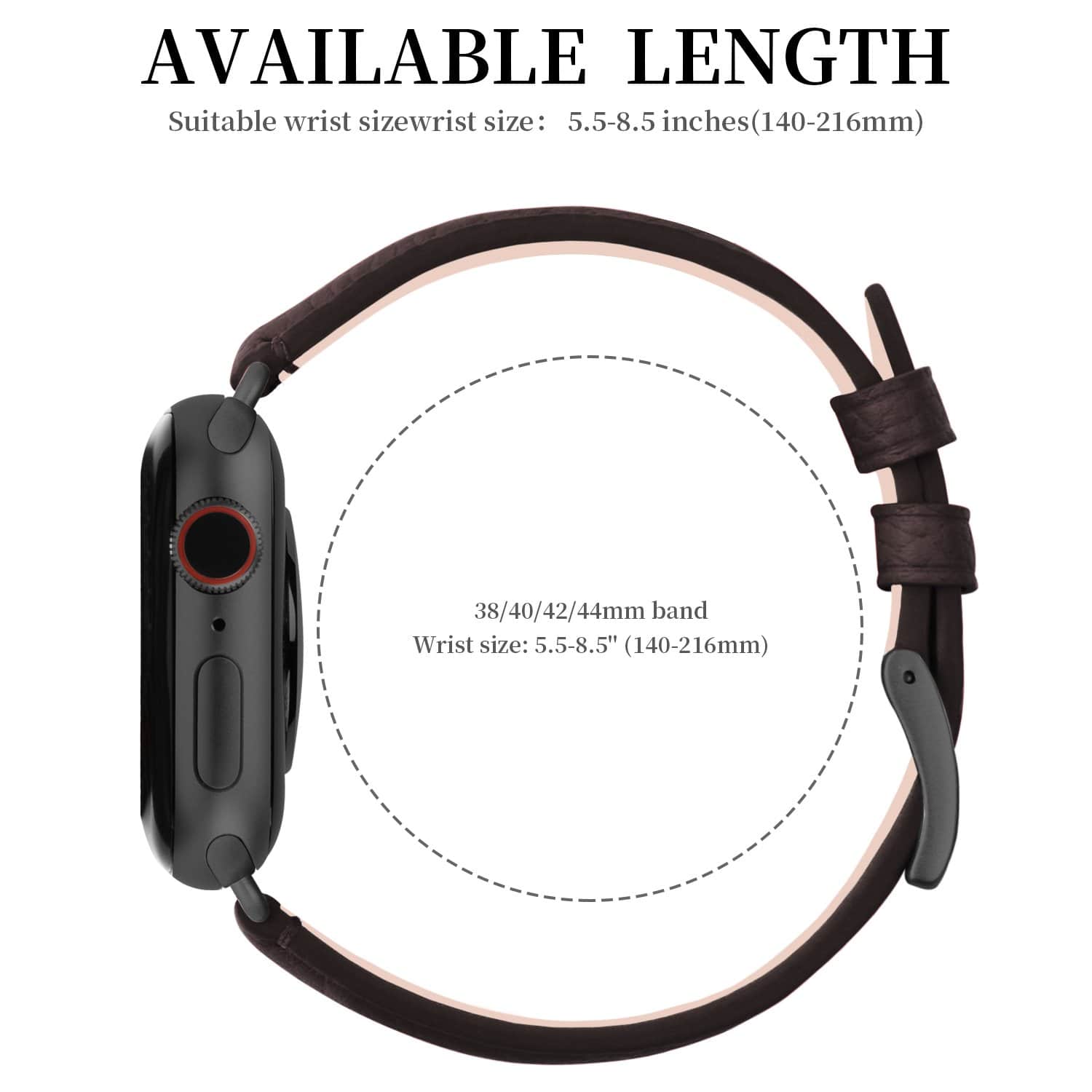 Apple Watch Band | Coffee | Litchi-Bosin Fullmosa
