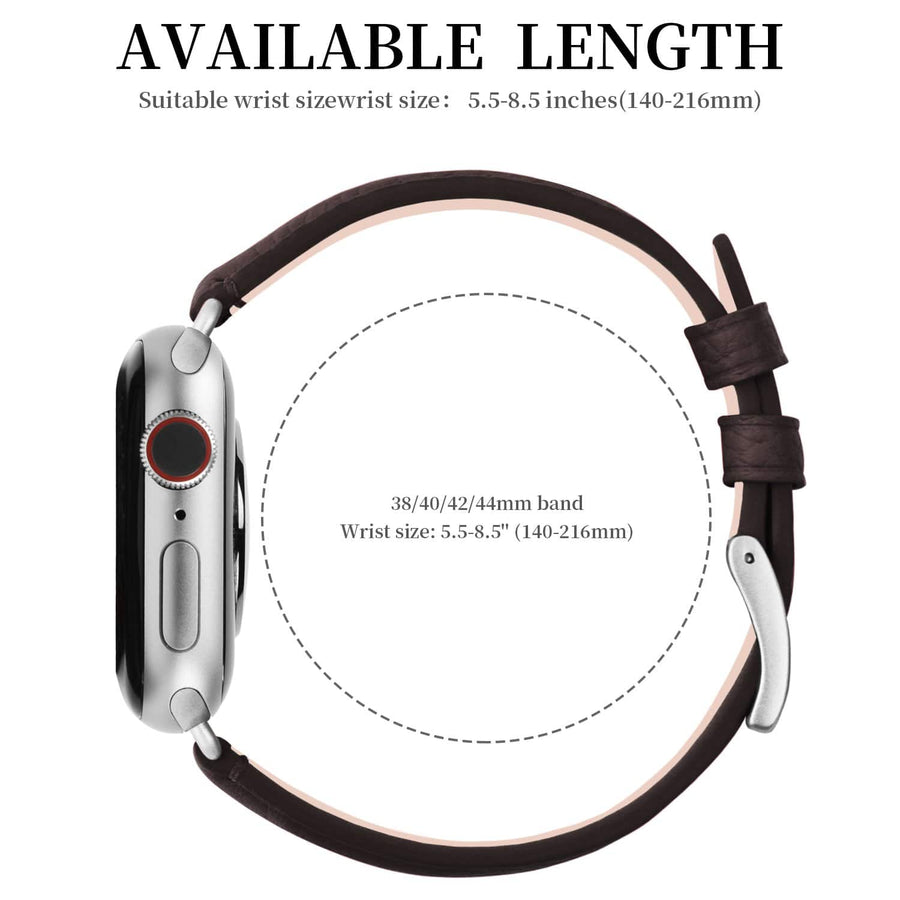 Apple Watch Band | Coffee | Litchi-Bosin Fullmosa