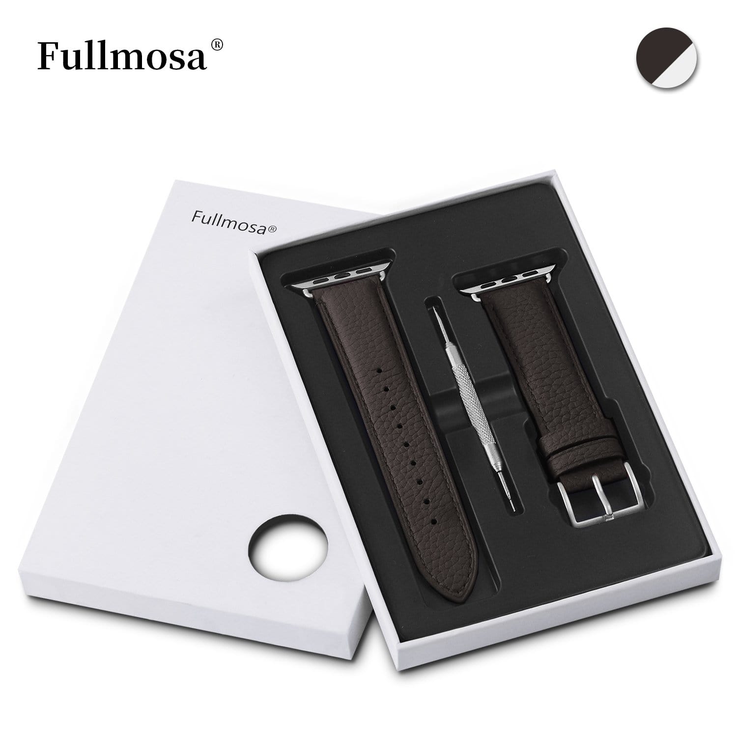 Apple Watch Band | Coffee | Litchi-Bosin Fullmosa