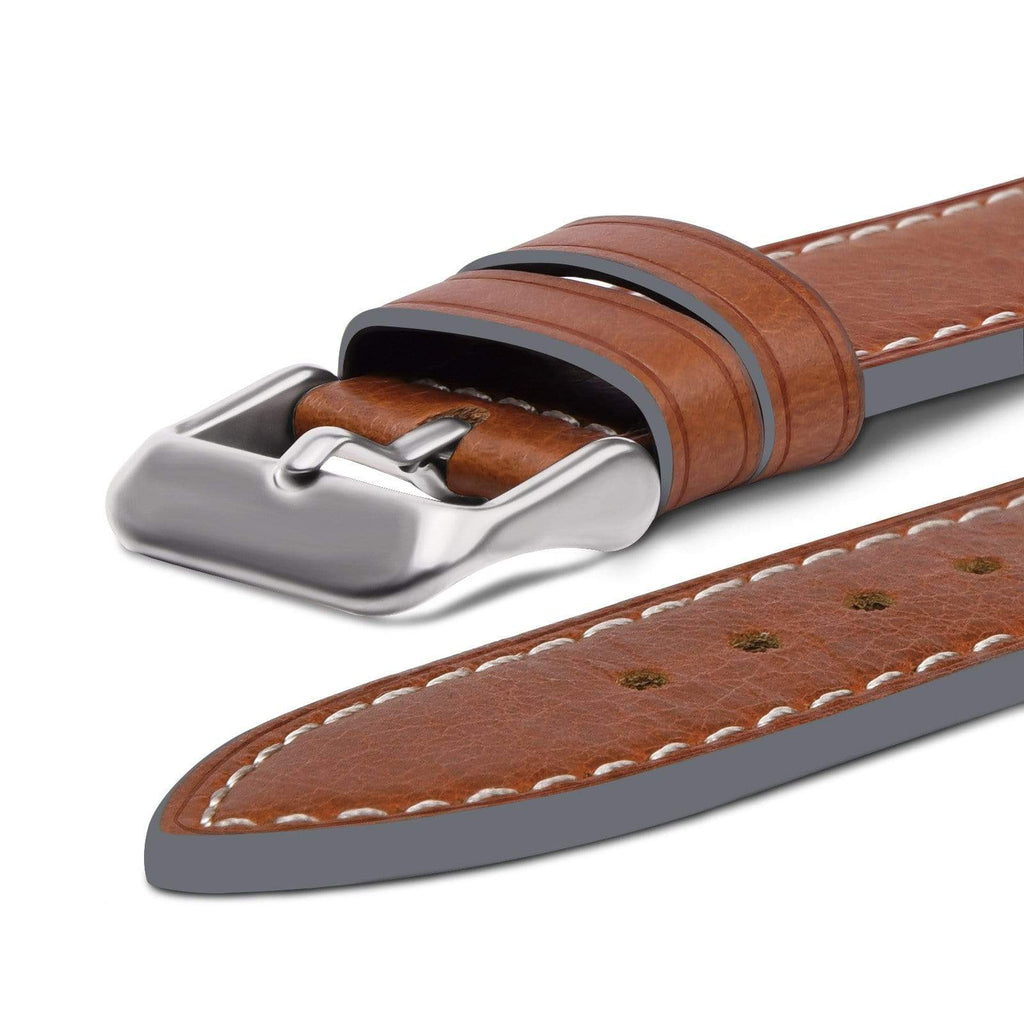 Apple Watch Band | Dark Brown Leather | Wax Fullmosa