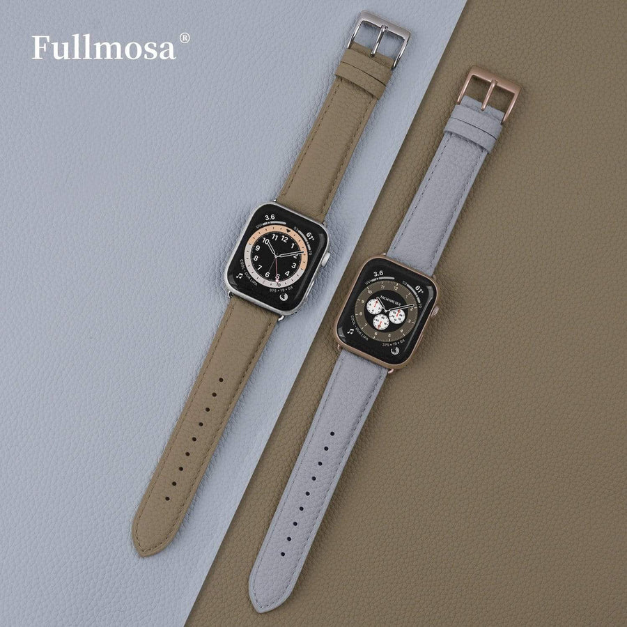 Apple Watch Band | Elephant grey | Litchi-Bosin Fullmosa