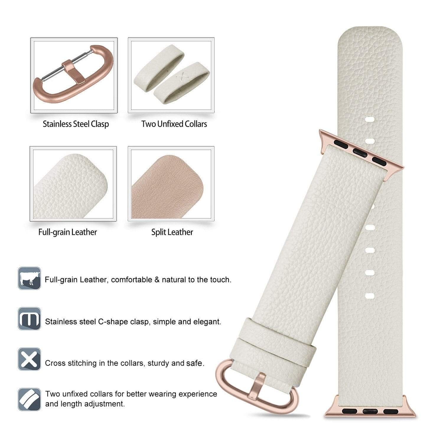 apple watch leather band series 3
