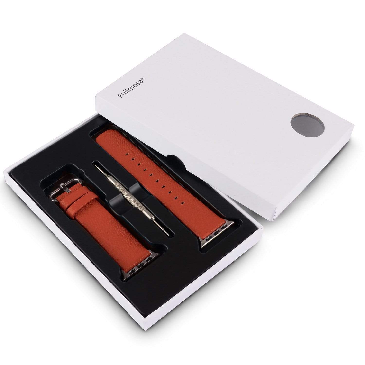 Apple Watch Band for Orange Leather