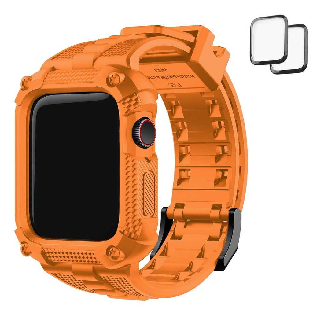 Apple Watch Band | Orange Silicone | Warrior Fullmosa