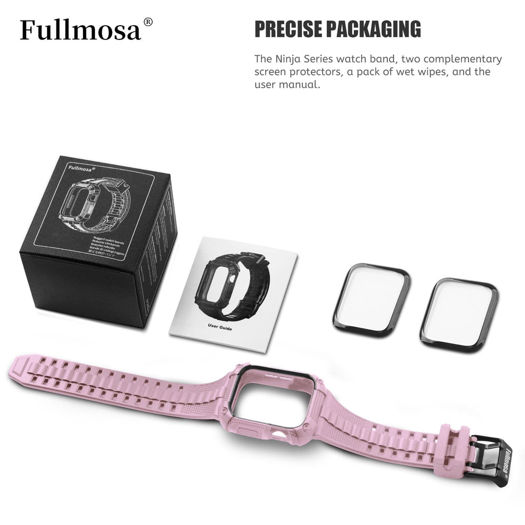 Apple Watch Band | Pink Silicone | Warrior Fullmosa