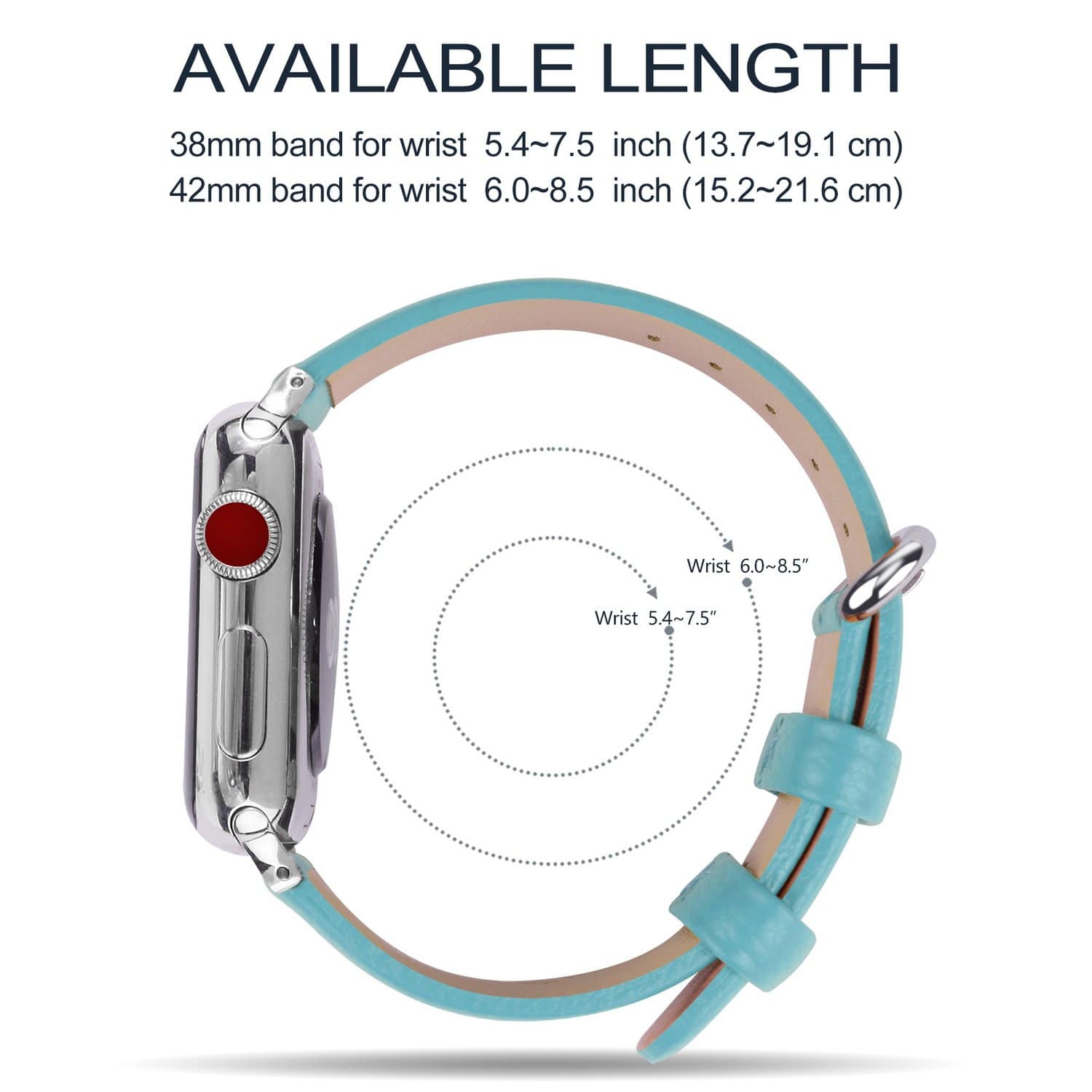 apple series 4 leather band