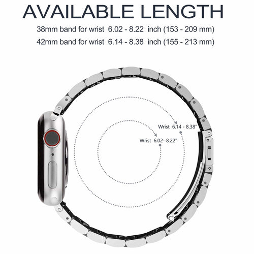 apple watch band metal women