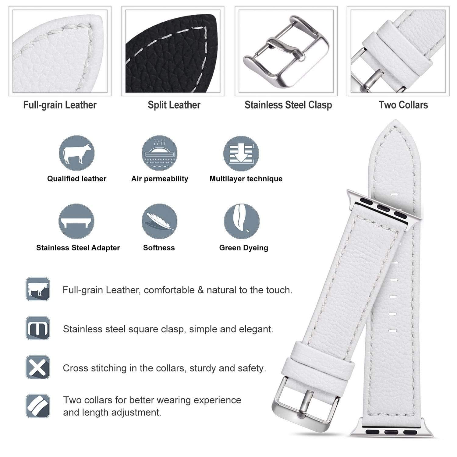 red apple watch band