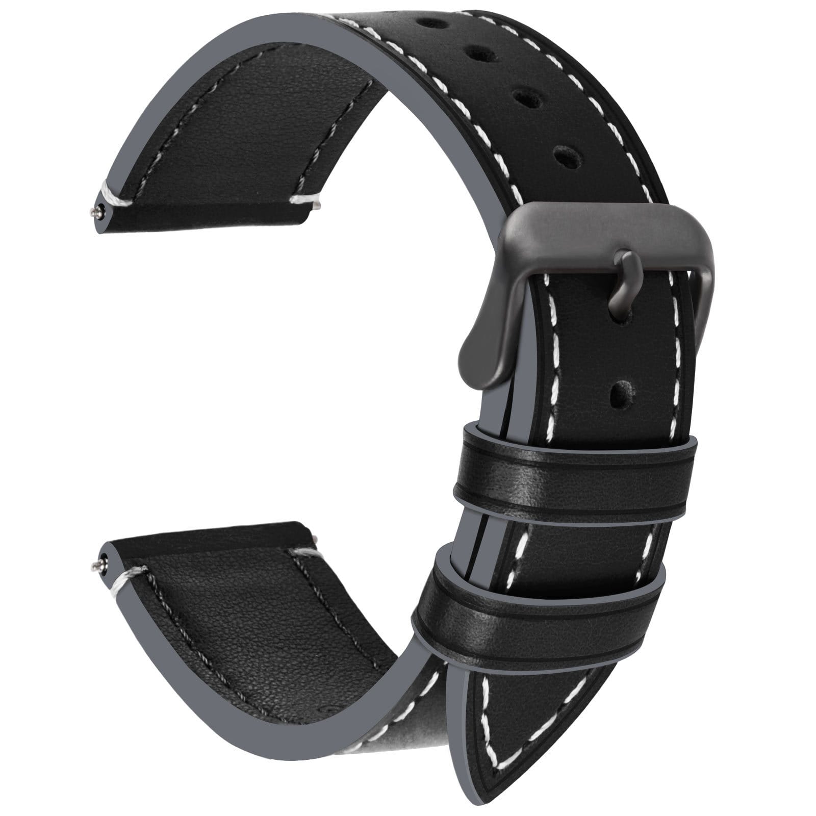 leather cuff watch