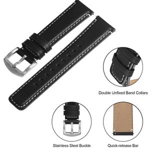 thin leather watch band