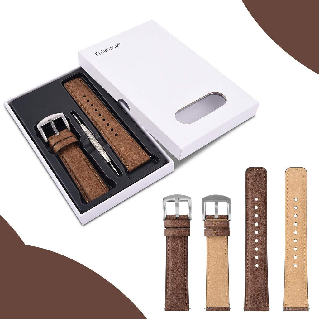 leather cuff watch band