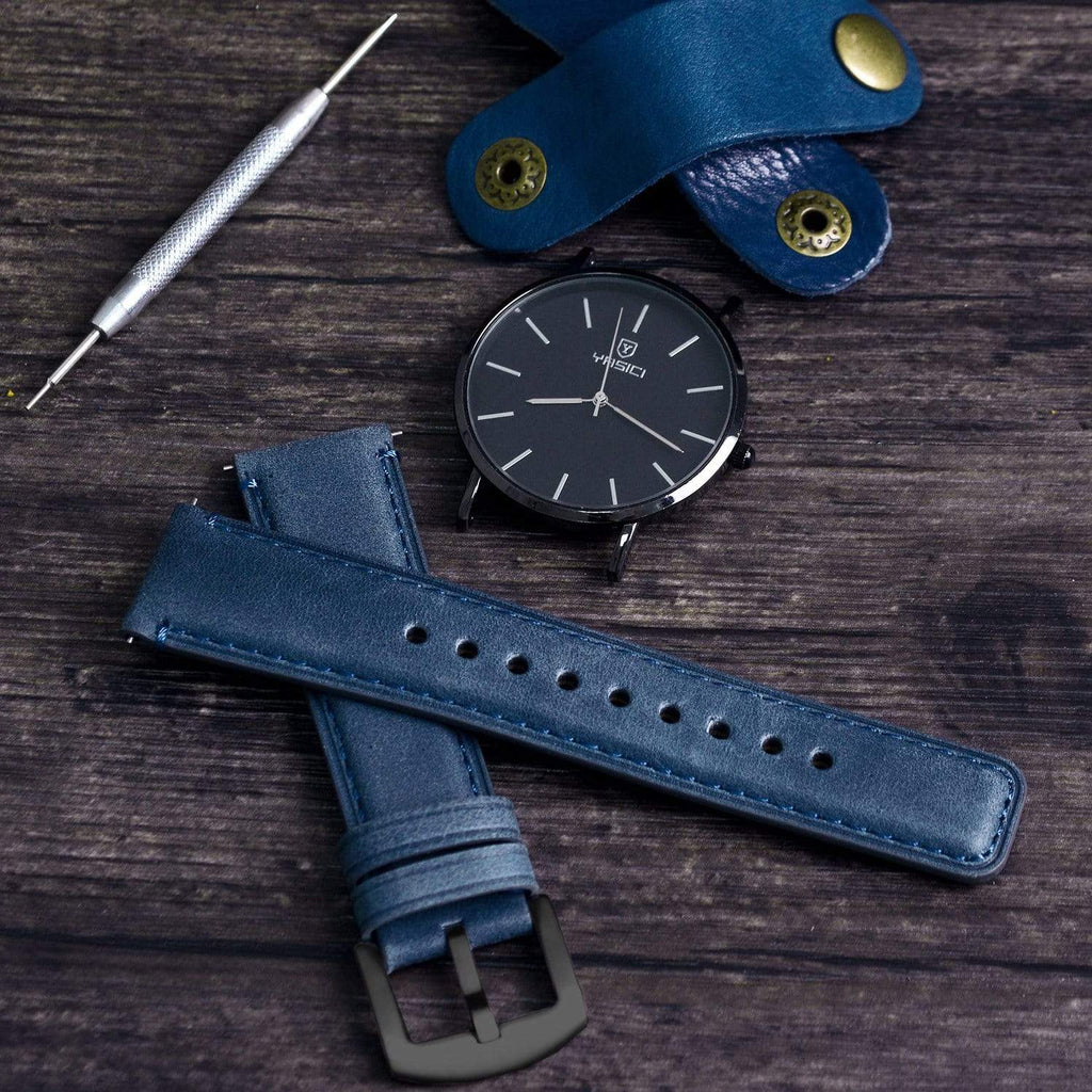 Light Blue leather strap