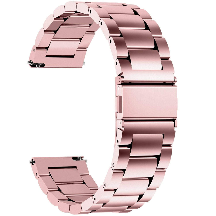 Rose Pink Stainless Steel watch band
