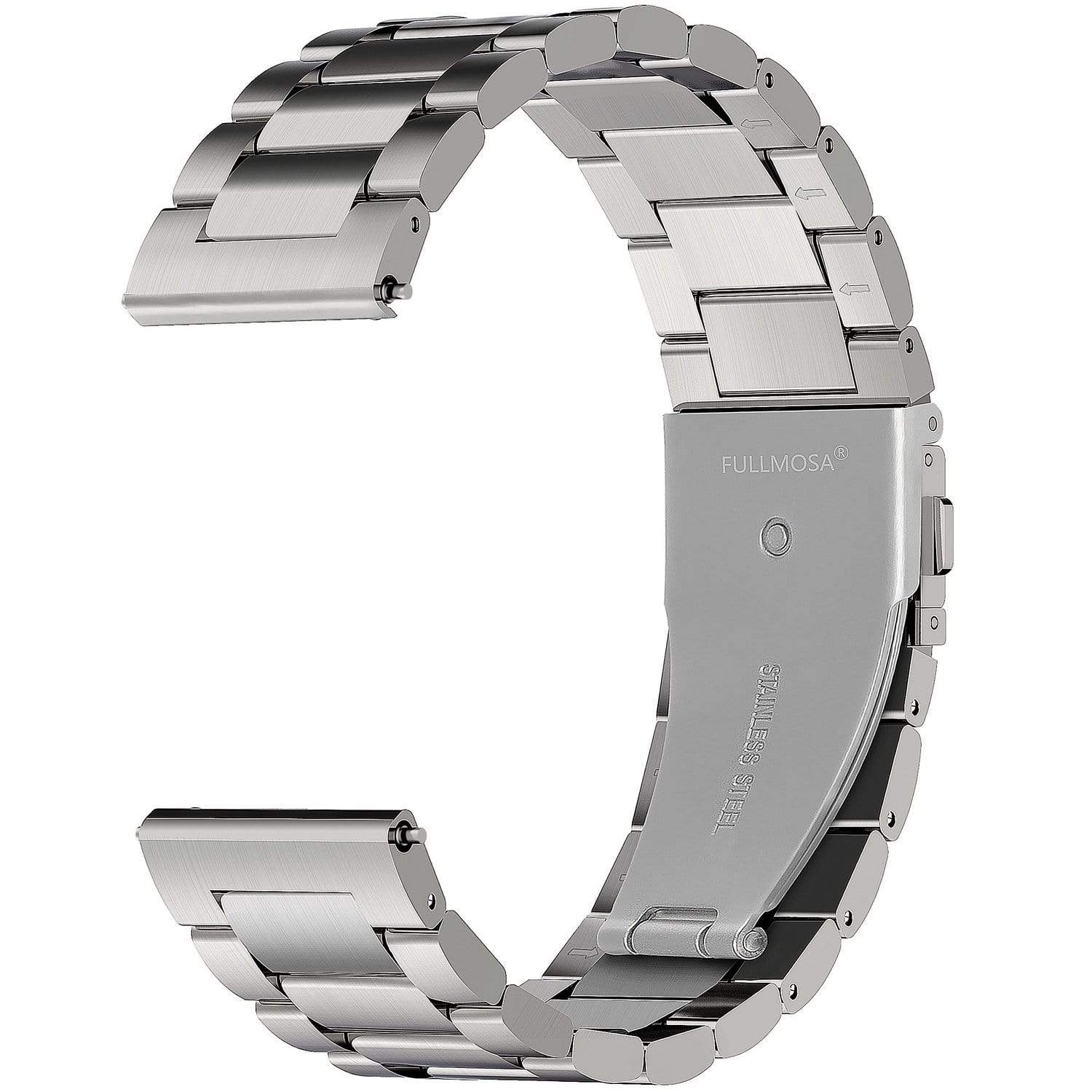Sliver watch band steel
